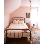 Vopsea roz mata 7 la suta luciu pentru interior Farrow and Ball Mostra Middleton Pink No. 245 100 ml
