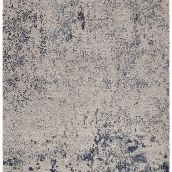 Covor albastru modern outdoor model abstract Dara Blue 2 mm 120x170 cm DARA120170BLUE