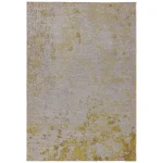 Covor ocru modern outdoor model abstract Dara Ochre 2 mm 160×230 cm DARA160230OCHR