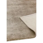 Covor sand din viscoza bumbac lucrat manual modern model uni Dolce Sand 12 mm 120x180 cm DOLC120180SAND