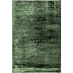 Covor verde din viscoza bumbac lucrat manual modern model uni Dolce Green 12 mm 160×230 cm DOLC160230GREE