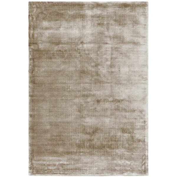 Covor sand din viscoza bumbac lucrat manual modern model uni Dolce Sand 12 mm 120x180 cm DOLC120180SAND