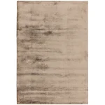 Covor taupe din viscoza bumbac lucrat manual modern model uni Dolce Taupe 12 mm 200×300 cm DOLC200300TAUP
