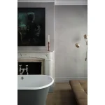 Vopsea gri mata 7 la suta luciu pentru interior Farrow and Ball Mostra Dove Tale No. 267 100 ml