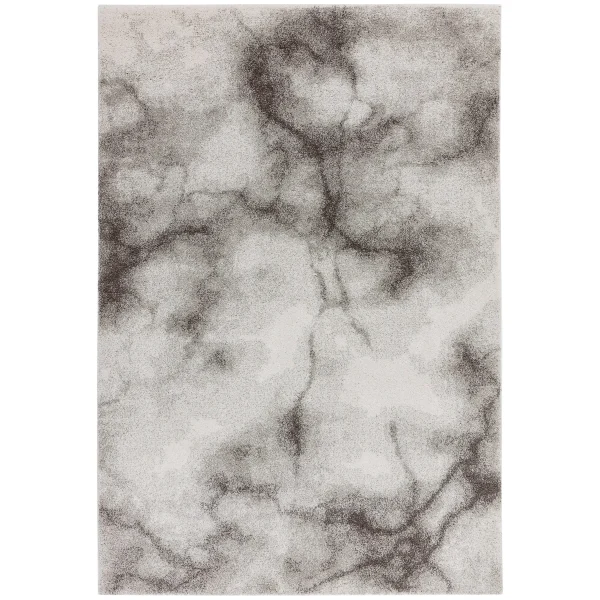 Covor pufos crem gri modern model abstract Dream Cream Grey 17.5 mm 120x170 cm DREA1201700003