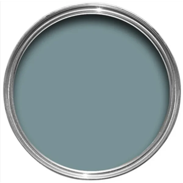 Vopsea albastra mata 2 la suta luciu pentru interior Farrow and Ball Estate Emulsion Berrington Blue No. 14 2.5 Litri