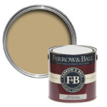 Vopsea crem satinata 20 la suta luciu pentru exterior Farrow and Ball Exterior Eggshell Biscuit No. 38 2.5 Litri