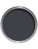 Vopsea neagra mata 2 la suta luciu pentru interior Farrow and Ball Estate Emulsion Black Blue No. 95 2.5 Litri