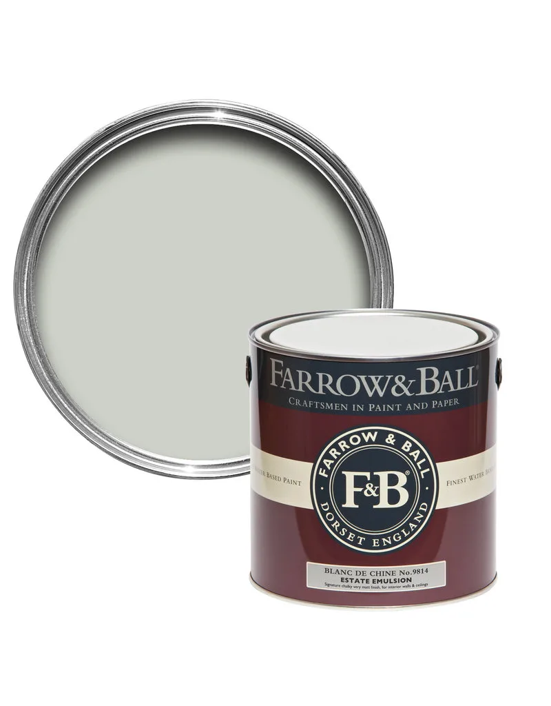 Vopsea alba satinata 40 la suta luciu pentru interior Farrow and Ball Modern Eggshell No. 9814 5 Litri