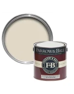 Vopsea alba satinata 20 la suta luciu pentru exterior Farrow and Ball Exterior Eggshell No. G1 750 ml