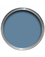 Vopsea albastra mata 2 la suta luciu pentru interior Farrow and Ball Estate Emulsion Chinese Blue No. 90 2.5 Litri
