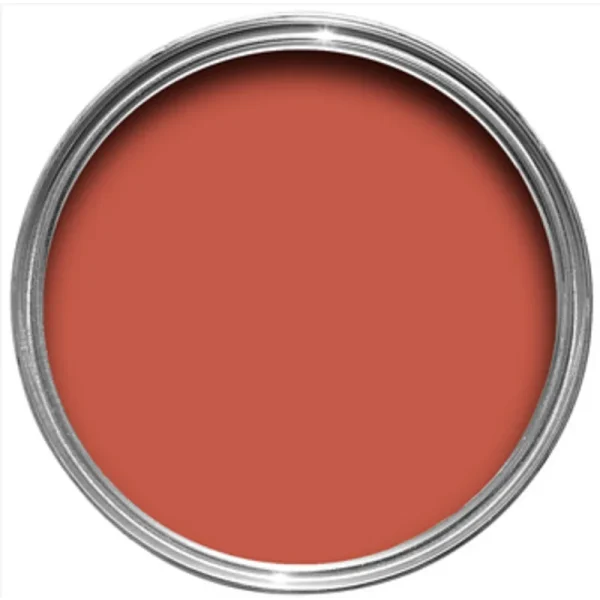 Vopsea rosie mata 2 la suta luciu pentru interior Farrow and Ball Estate Emulsion No. 9816 2.5 Litri