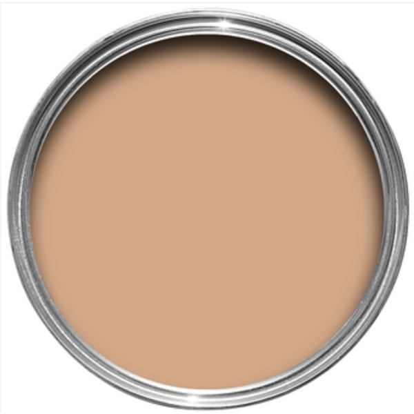 Vopsea piersica mata 2 la suta luciu pentru interior Farrow and Ball Estate Emulsion Fake Tan No. 9912 2.5 Litri
