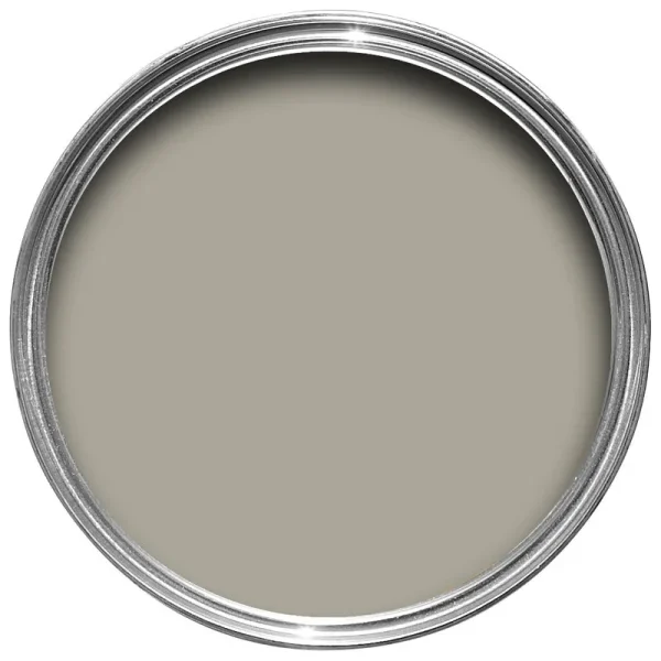 Vopsea gri mata 2 la suta luciu pentru interior Farrow and Ball Estate Emulsion Hardwick White No. 5 5 Litri