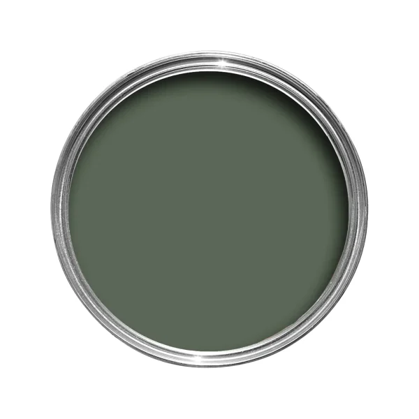Vopsea verde mata 2 la suta luciu pentru interior Farrow and Ball Estate Emulsion Minster Green No. 224 2.5 Litri