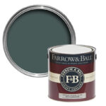 Vopsea verde mata 2 la suta luciu pentru interior Farrow and Ball Casein Distemper Monkey Puzzle No. 238 2.5 Litri