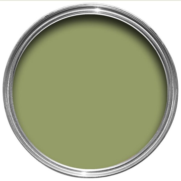 Vopsea olive mata 7 la suta luciu pentru interior Farrow and Ball Mostra Olive No. 13 100 ml