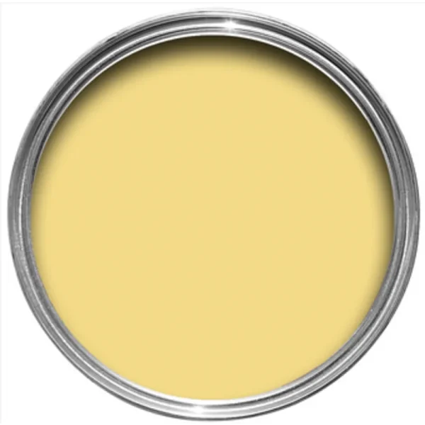 Vopsea galbena mata 2 la suta luciu pentru interior Farrow and Ball Estate Emulsion Sherbert Lemon No. 9914 2.5 Litri