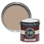 Vopsea maro satinata 20 la suta luciu pentru exterior Farrow and Ball Exterior Eggshell Smoked Trout No. 60 750 ml