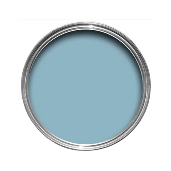 Vopsea albastra mata 2 la suta luciu pentru interior Farrow and Ball Estate Emulsion No. 9810 2.5 Litri