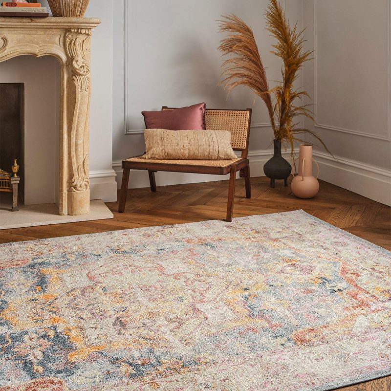 Covor traditional model floral Flores Azin 6.55 mm 160x230 cm FLRE1602300001 - imagine 2