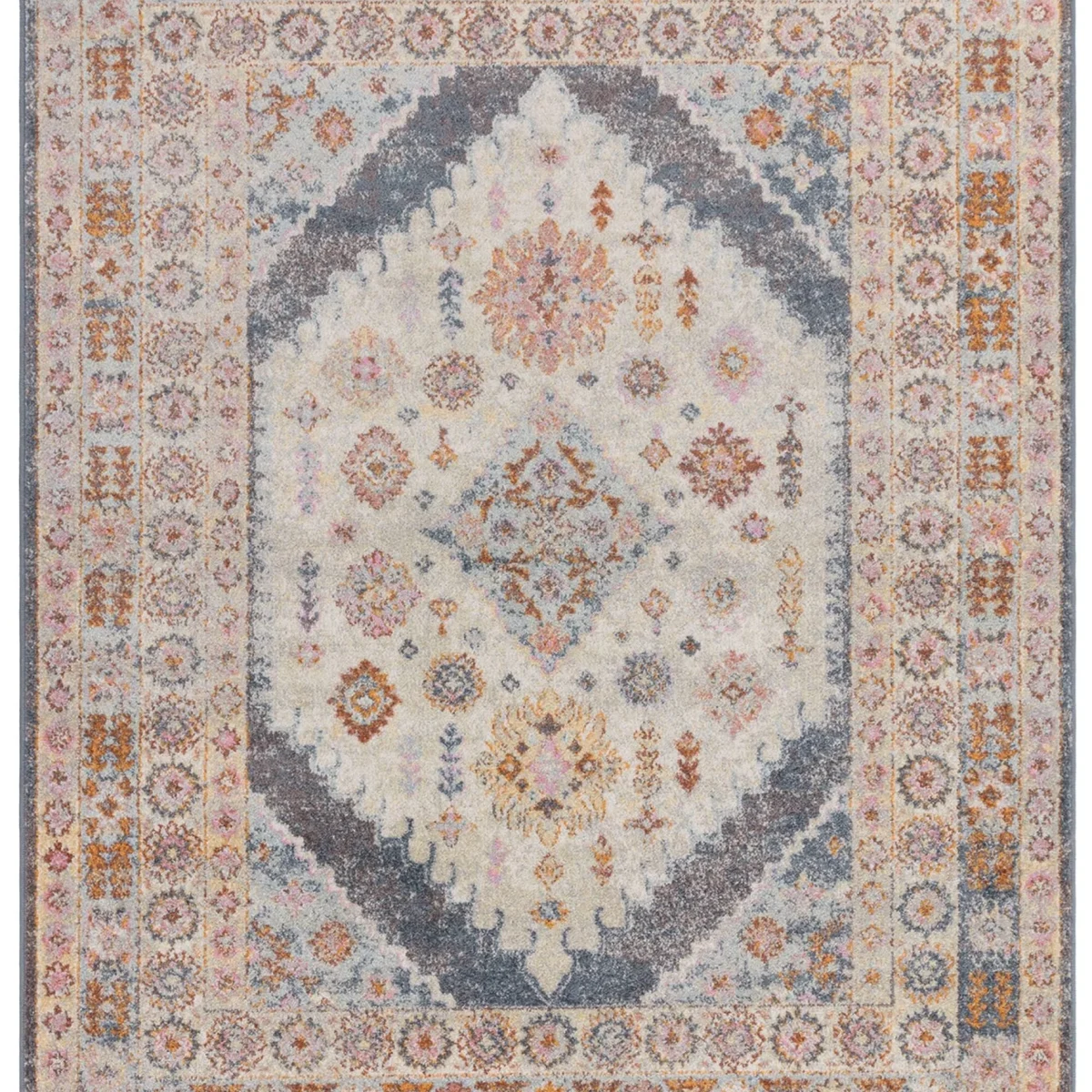 Covor traditional model floral Flores Fiza 6.55 mm 120x170 cm FLRE1201700006