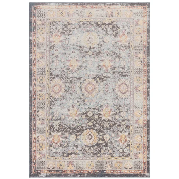 Covor traditional model floral Flores Gita 6.55 mm 120x170 cm FLRE1201700003