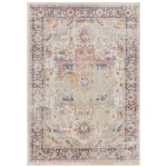 Covor traditional model floral Flores Kira 6.55 mm 200×290 cm FLRE2002900004