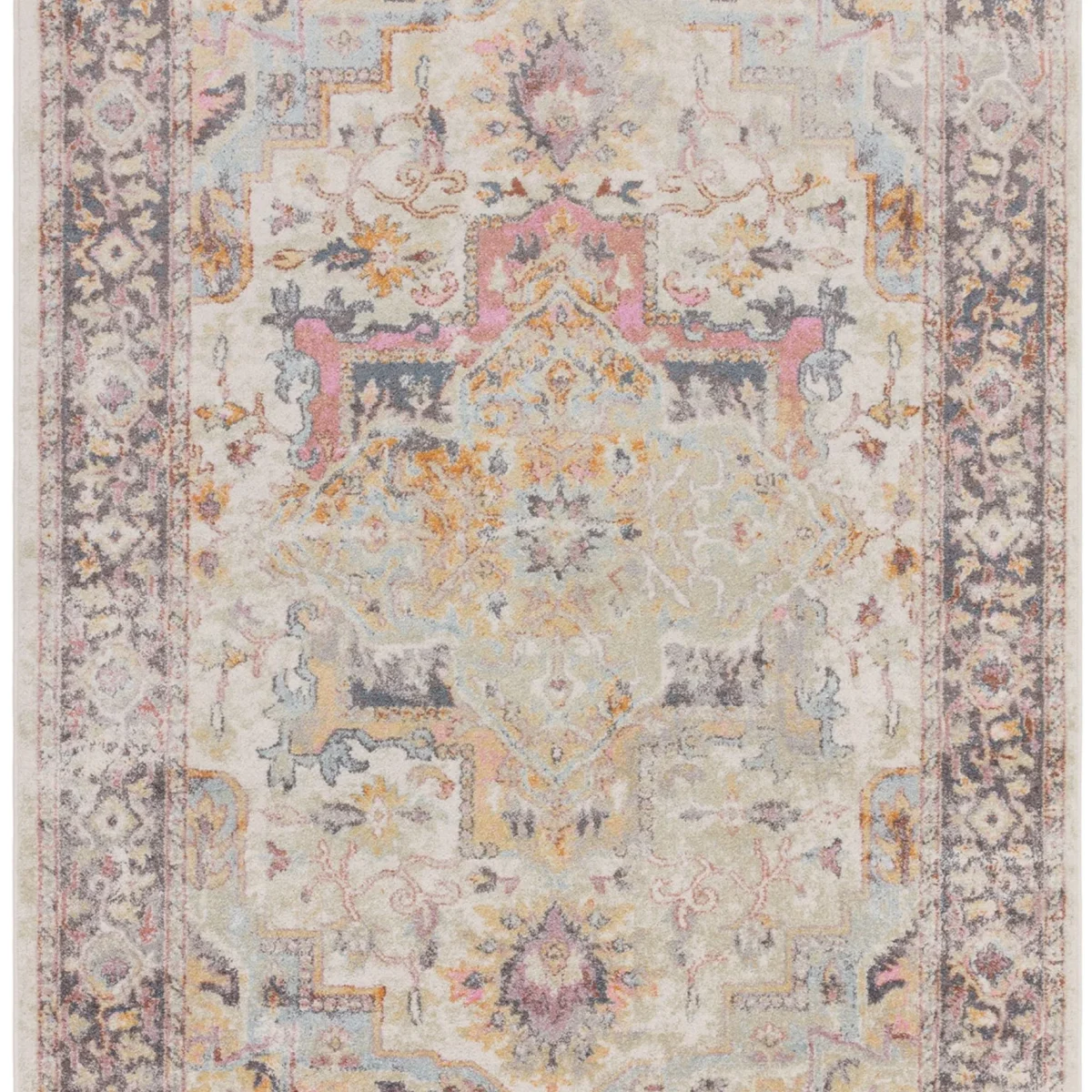 Covor traditional model floral Flores Kira 6.55 mm 120x170 cm FLRE1201700004