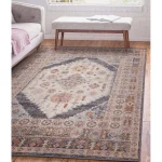 Covor traditional model floral Flores Fiza 6.55 mm 120x170 cm FLRE1201700006
