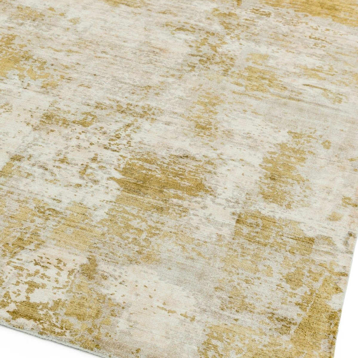 Covor pufos din vascoza lucrat manual modern model abstract Gatsby Autumn 6 mm 240x340 cm GATS240340AUTU