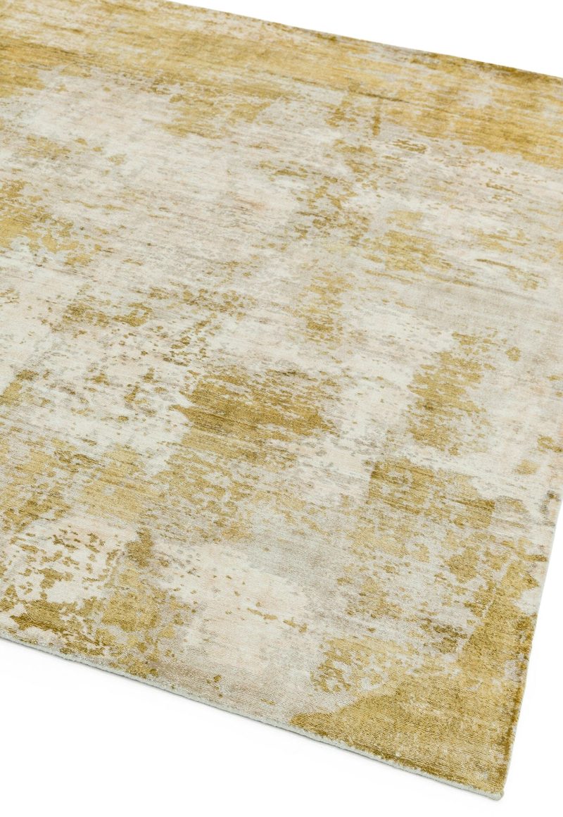 Covor pufos din vascoza lucrat manual modern model abstract Gatsby Autumn 6 mm 240x340 cm GATS240340AUTU - imagine 3