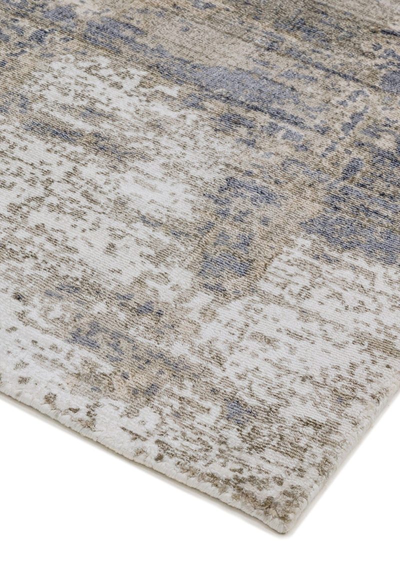 Covor pufos din vascoza lucrat manual modern model abstract Gatsby Cloud 6 mm 240x340 cm GATS240340CLOU - imagine 3
