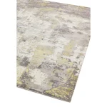Covor pufos auriu din vascoza lucrat manual modern model abstract Gatsby Gold 6 mm 240x340 cm GATS240340GOLD