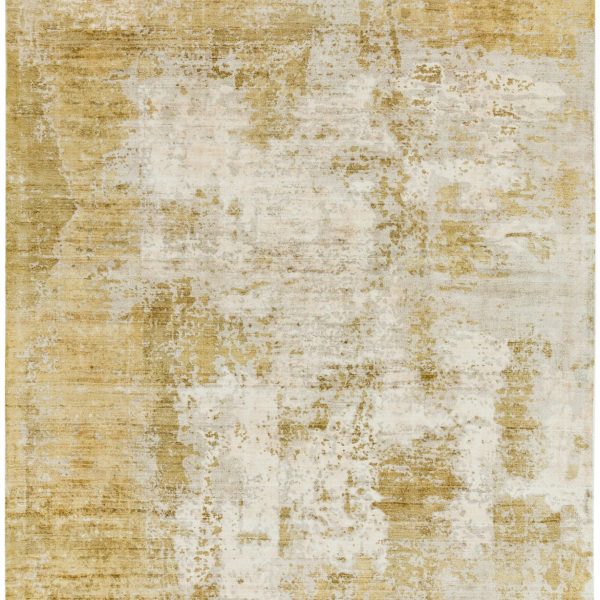 Covor pufos din vascoza lucrat manual modern model abstract Gatsby Autumn 6 mm 240x340 cm GATS240340AUTU