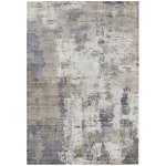 Covor pufos din vascoza lucrat manual modern model abstract Gatsby Cloud 6 mm 160×230 cm GATS160230CLOU