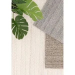 Covor taupe lucrat manual modern outdoor model geometric dungi Grayson Taupe 2 mm 160x230 cm GRAY160230TAUP