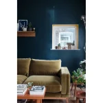 Vopsea albastra mata 7 la suta luciu pentru interior Farrow and Ball Mostra Hague Blue No. 30 100 ml