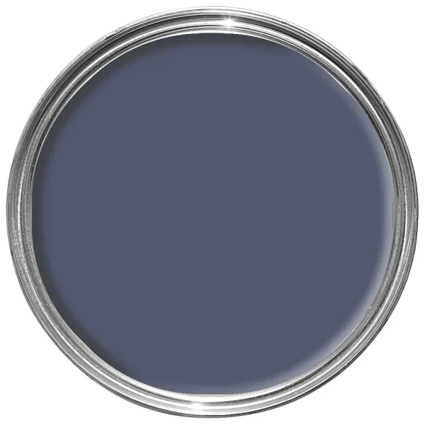 Vopsea violet satinata 20 la suta luciu pentru exterior Farrow and Ball Exterior Eggshell NHM Imperial Purple No.W40 750 ml