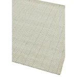 Covor natural din bumbac iuta lucrat manual modern model geometric Ives Natural 4 mm 100x150 cm IVES100150NATU