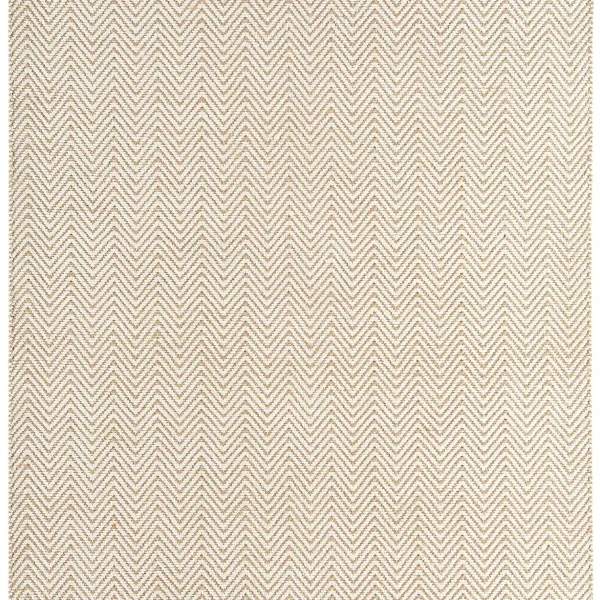 Covor natural din bumbac iuta lucrat manual modern model geometric Ives Natural 4 mm 100x150 cm IVES100150NATU
