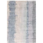 Covor din vascoza lucrat manual modern model abstract Juno Aquamarine 6 mm 120x170 cm JUNO1201700004