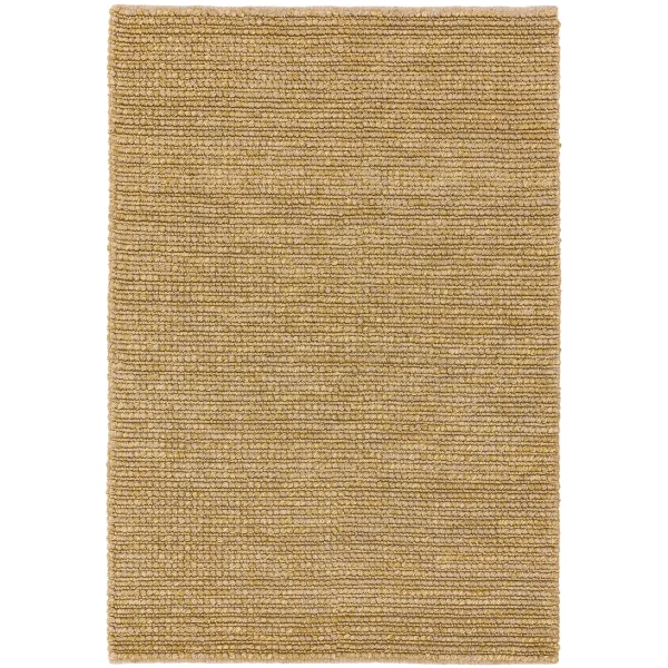 Covor natural din iuta bumbac lucrat manual modern model geometric Jute Loop Natural 4 mm 120x180 cm JULO120180NATU