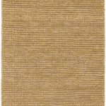 Covor natural din iuta bumbac lucrat manual modern model geometric Jute Loop Natural 4 mm 160×230 cm JULO160230NATU