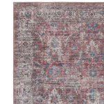 Covor din chenille bumbac traditional persan model vintage floral Kaya Mona 0.5 mm 120x170 cm KAYA1201700010