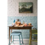 Vopsea albastra mata 7 la suta luciu pentru interior Farrow and Ball Mostra Blue Ground No. 210 100 ml