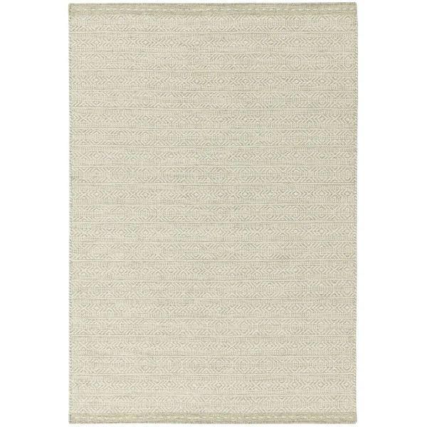 Covor sand din lână lucrat manual modern model geometric Knox Sand 4 mm 200x290 cm KNOX200290SAND