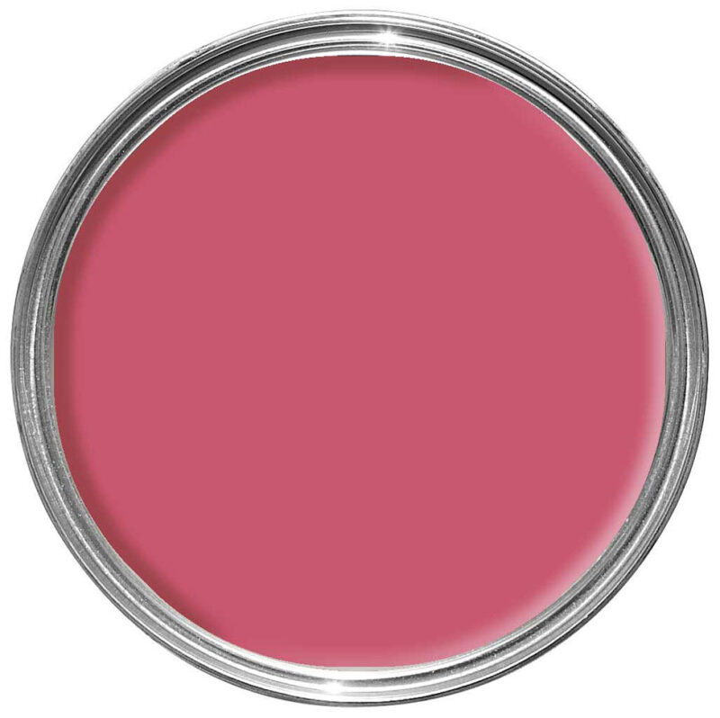 Vopsea roz satinata 20 la suta luciu pentru exterior Farrow and Ball Exterior Eggshell NHM Lake Red No.W92 750 ml
