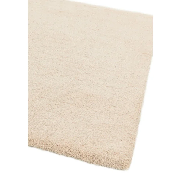 Covor pufos ivory lucrat manual modern model uni Lulu Ivory 37 mm 80x150 cm LULU080150IVOR