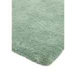 Covor pufos verde lucrat manual modern model uni Lulu Green 37 mm 120x170 cm LULU120170GREE